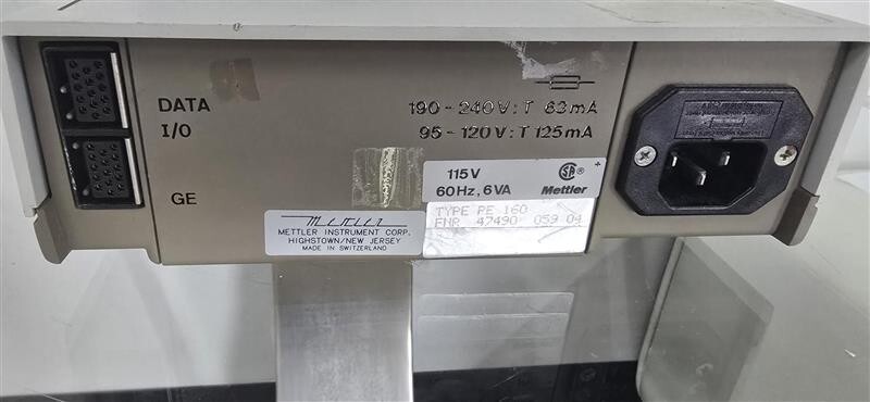 Mettler PE 160 Digital Lab Scale Balance Analytical