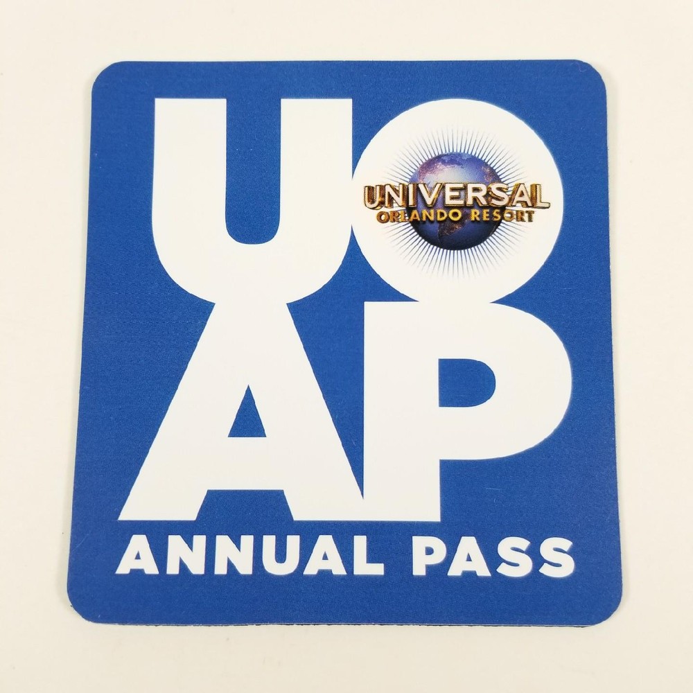 Universal Orlando Annual Passholder Magnet ORIGINAL BLUE RAYS Studios UOAP First