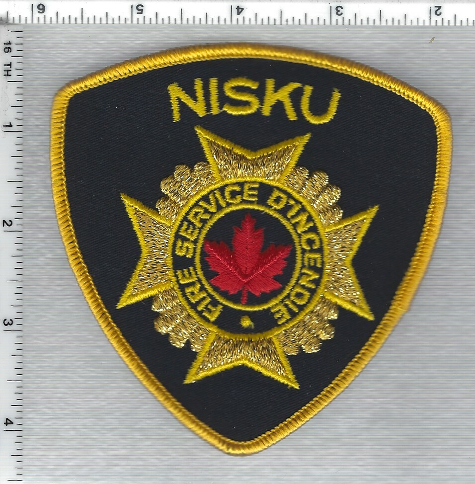 Nisku Fire Department (Alberta, Canada) Shoulder Patch