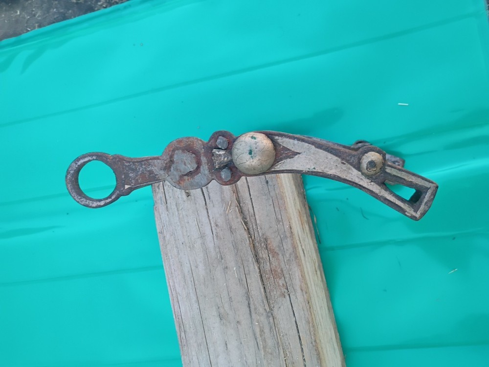 Very Old Silver Overlay Bit