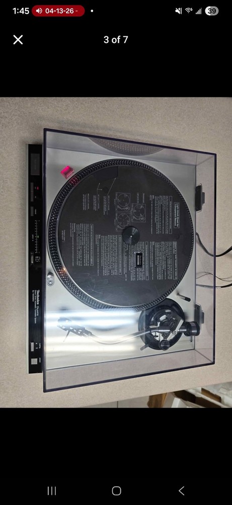 Technics SL-1600MK2 Automatic Turntable READ