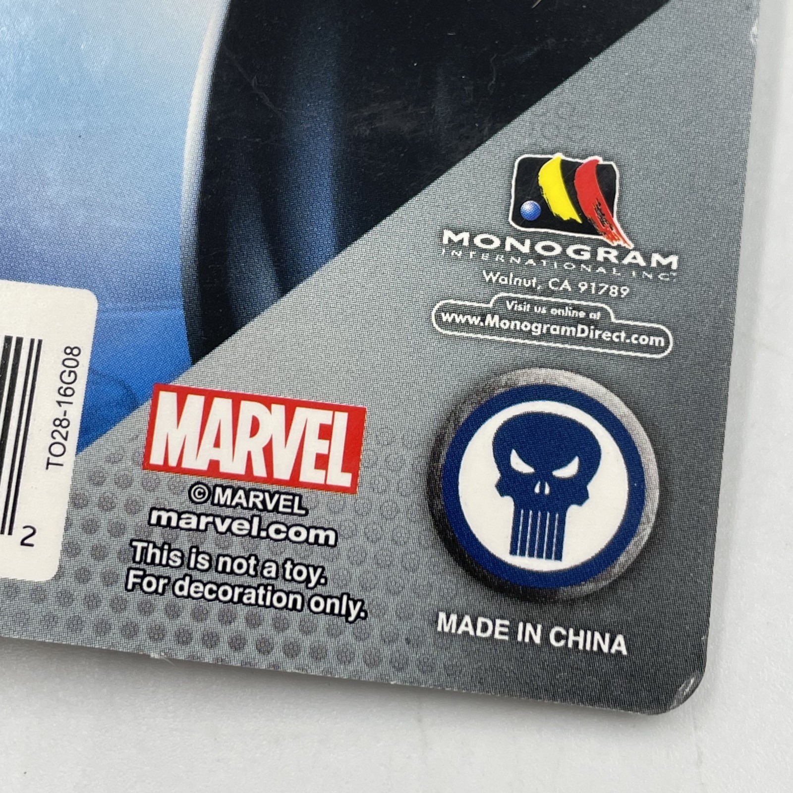 Punisher Skull Keyring • Marvel Avengers • Keychain • Officially Licensed • New