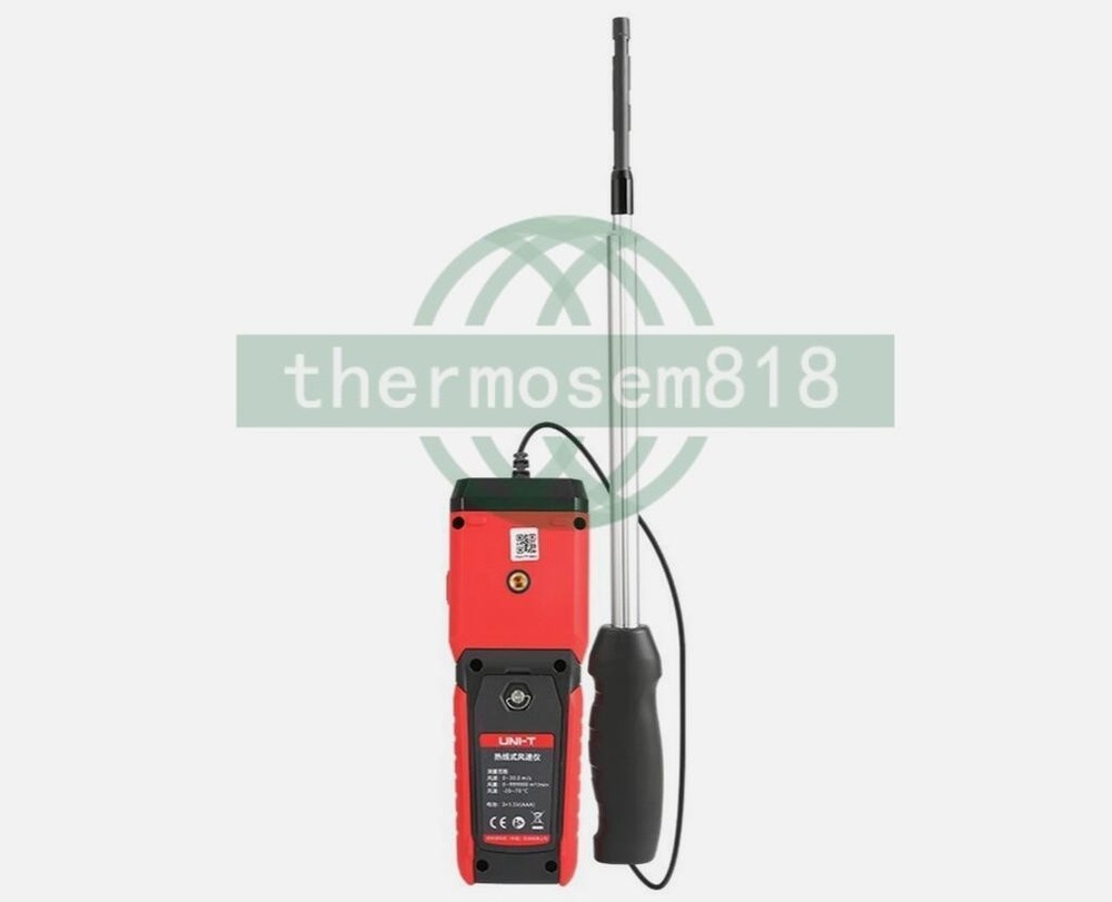 UNI-T UT362H Hot Wire Anemometer Sensor Wind Velocity/Volume/Temperature Tester