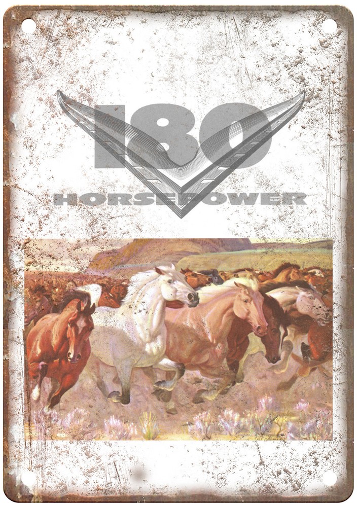 1951 FirePower Engine Vintage Auto Ad Retro Look Metal Sign AM4426