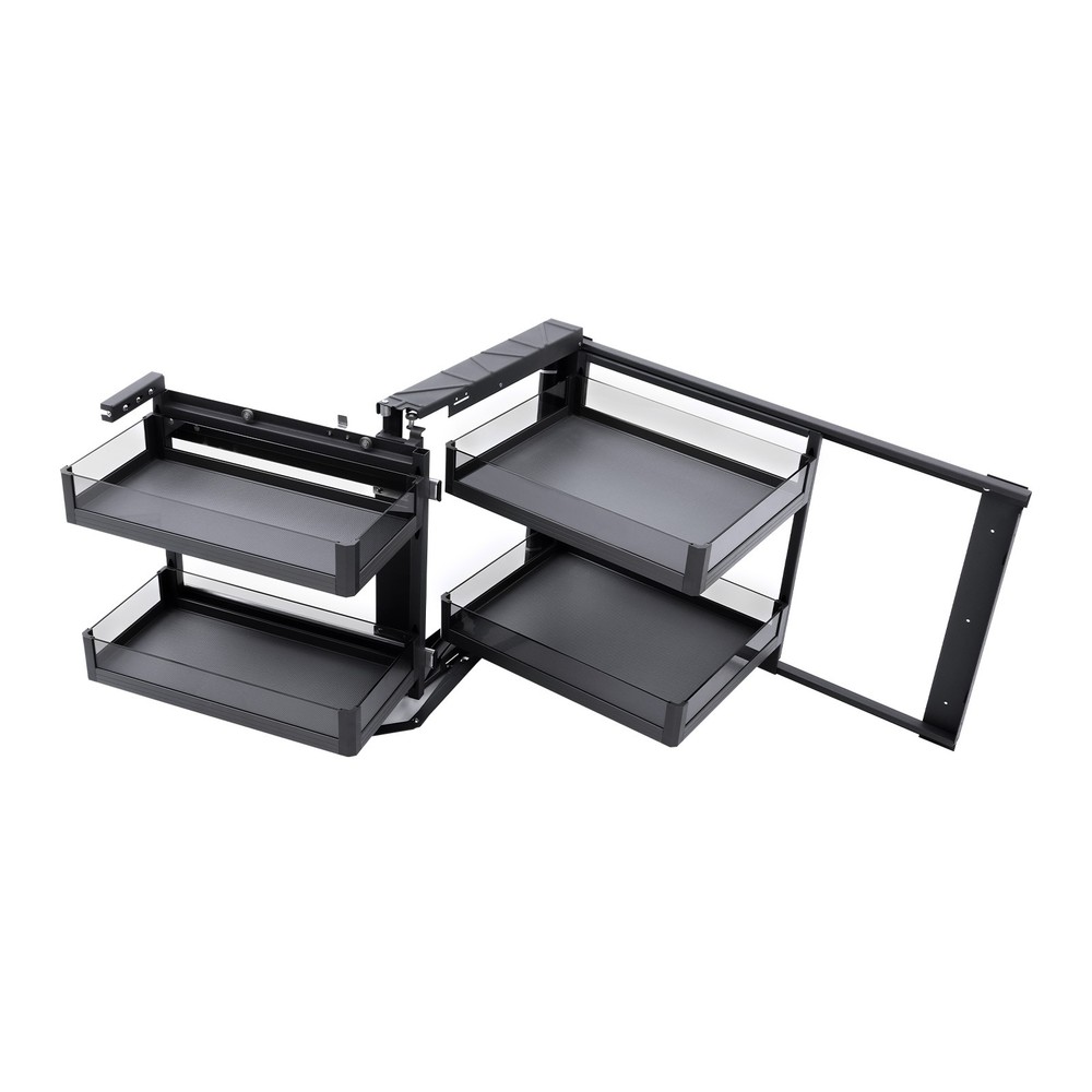 Blind Corner Cabinet Pull Out for 14" Organizer Kitchen Corner Cabinet Pull Out