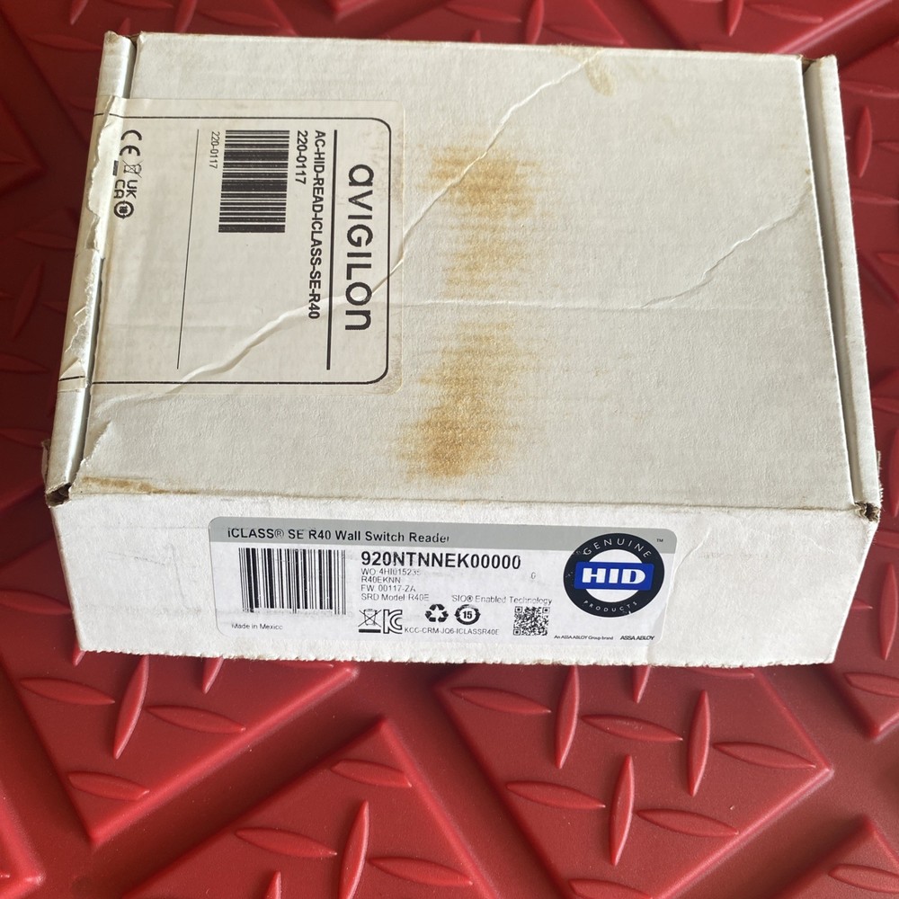 HID SE R40 ICLASS WALL READER Backplate Only