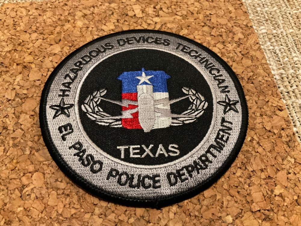 Bomb Squad EOD El Paso Police State Texas TX