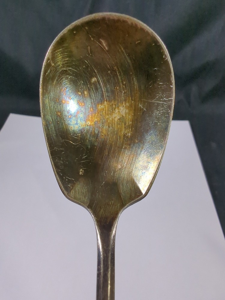 WM Rogers & Son AA Silverplate Lincoln Pattern Sugar Spoon August 21 1917
