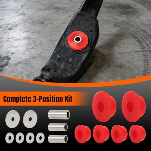 Front Differential Mount Bushing Kit Polyurethane (3-Position) for Hummer H3 –