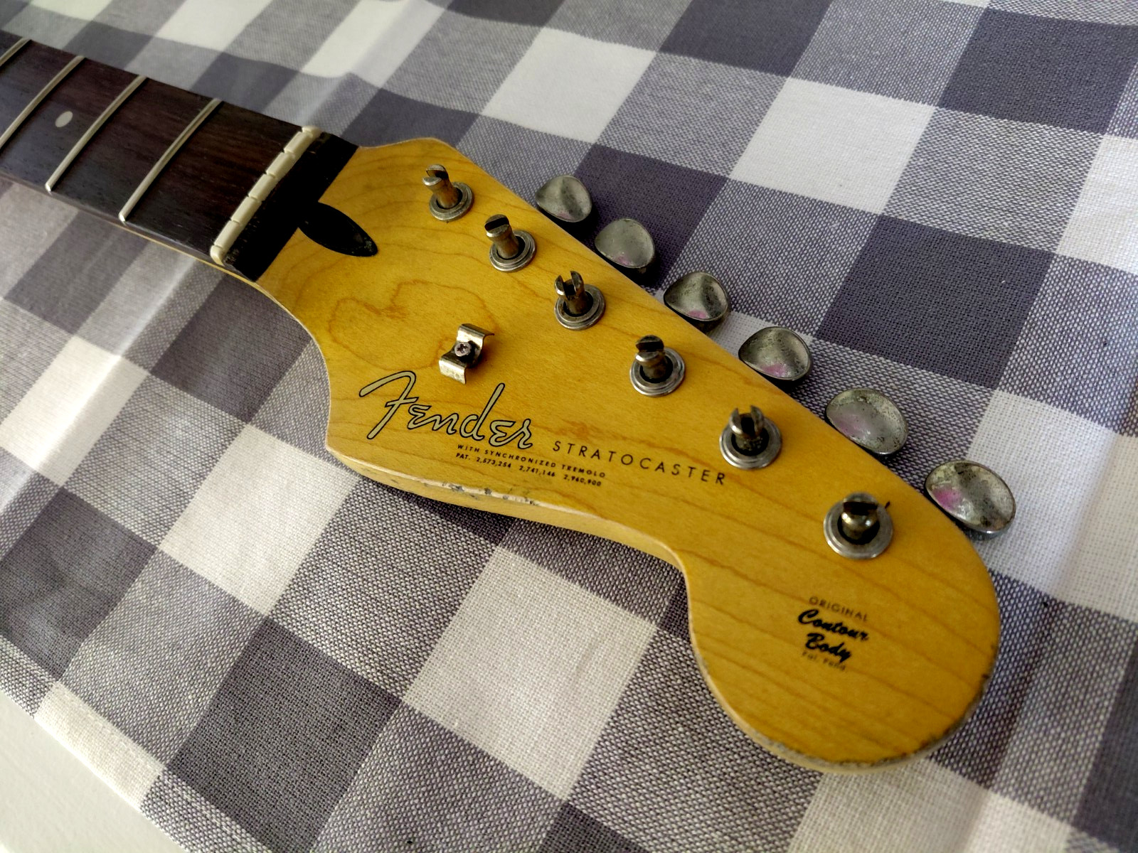 Fender Lic Relic Strat neck Aged Nitro 60s Stratocaster Mr G's Custom shop