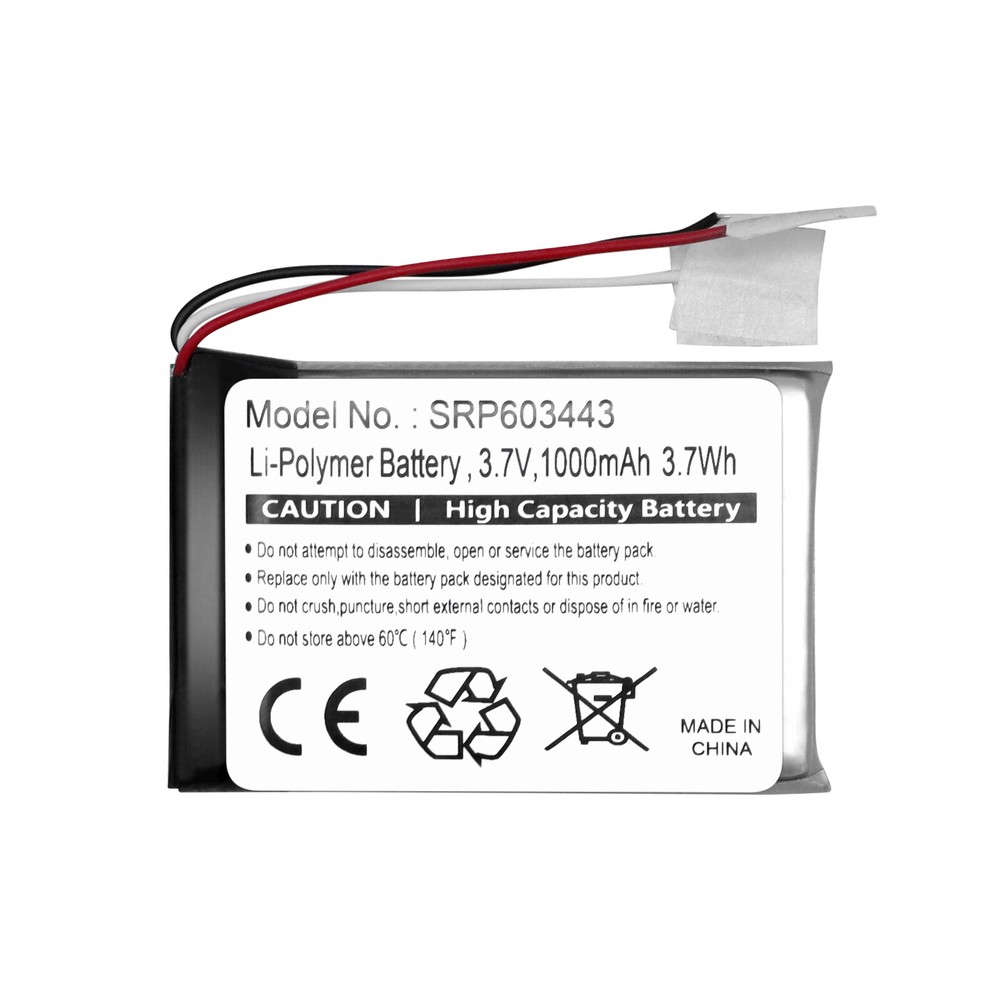 1000mAh SRP603443 Battery For Compatible with Astro A50 Wireless Replacement