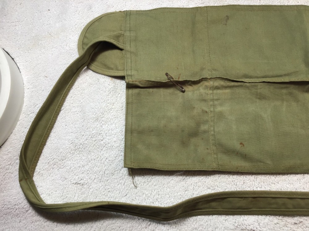 WW2 OD Money/Document Pouch Belt