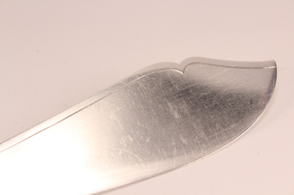 Antique Kitchen Walker & Hall Sterling Silver Wedding Cake Knife Pie Server
