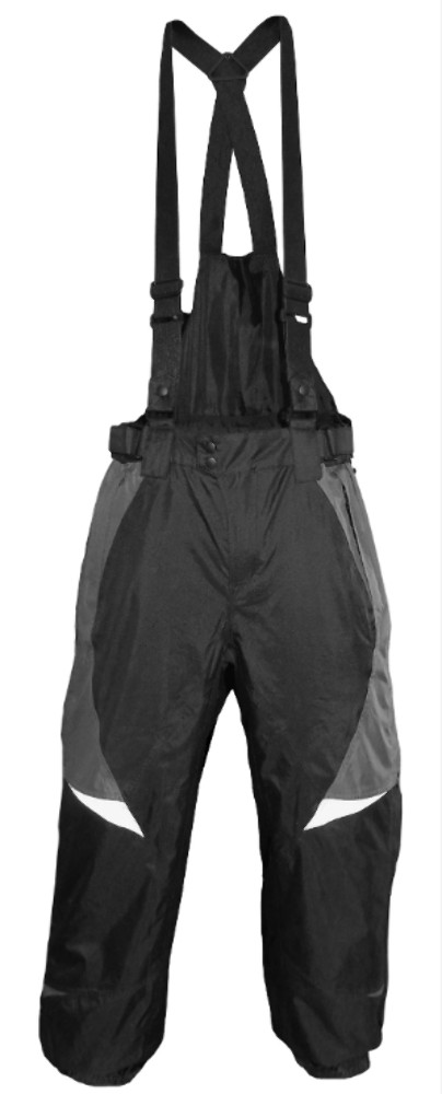 R.U. Outside Vortex Storm Layer Overalls Black MEDIUM 469-9011M
