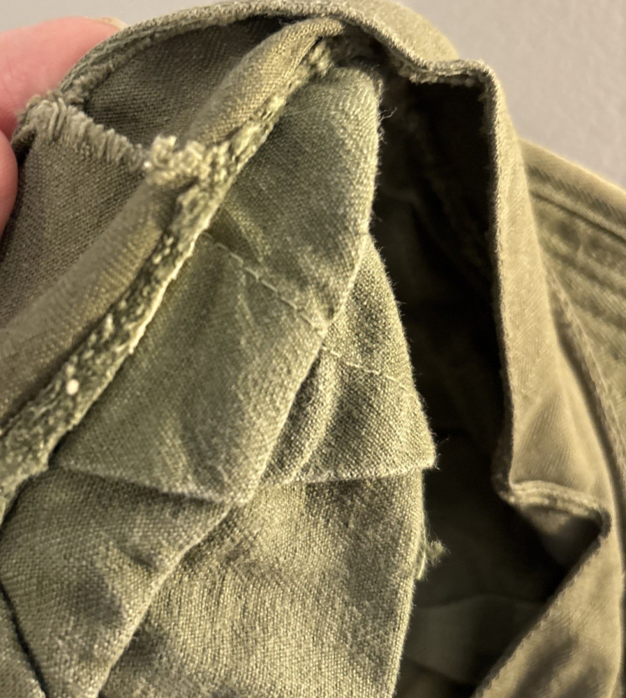 ORIGINAL POST WWII US ARMY COMBAT FIELD UTILITY FIELD CAP-SIZE UNK NO TAG