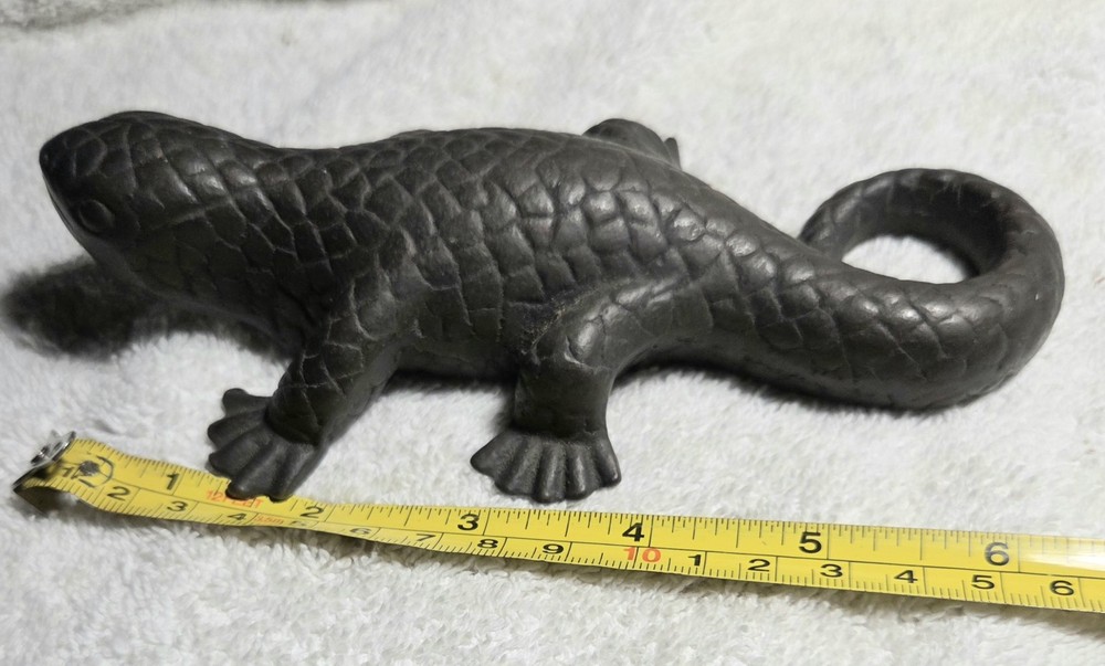Bronze 6 1/2 Inch Alligator/Gecko
