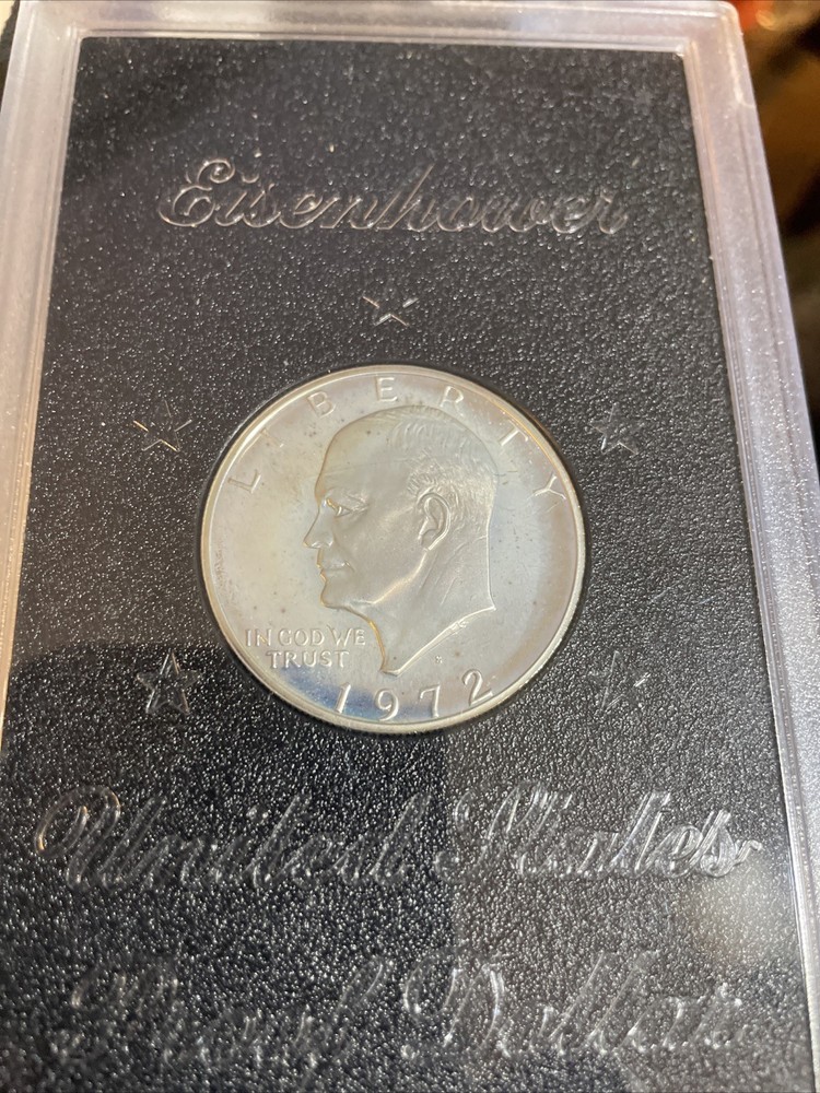 1972 Ike Dollar. Silver
