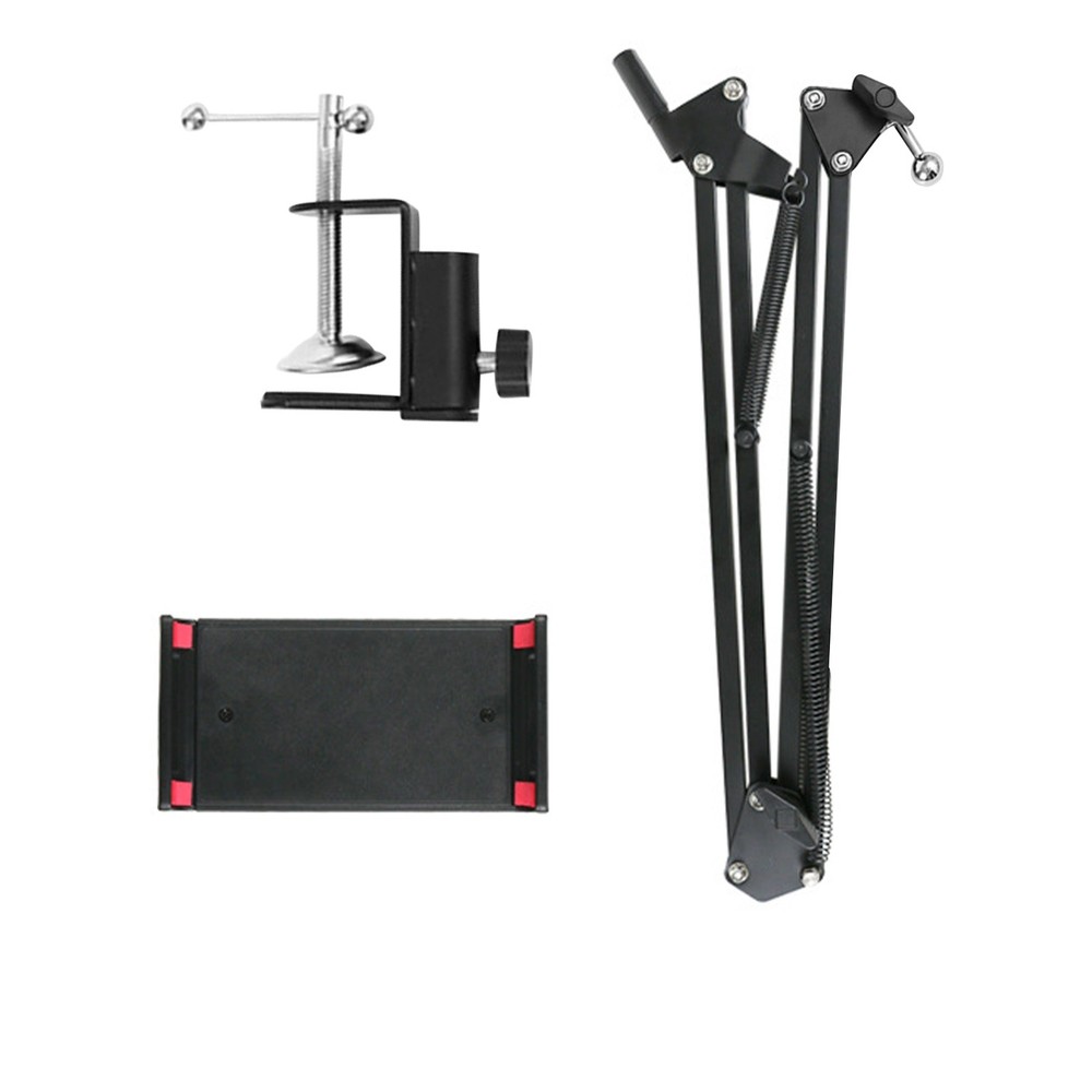 360° Rotation Adjustable Bed Mount Foldable Bracket for 4.72"-7.08" Phone&Tablet