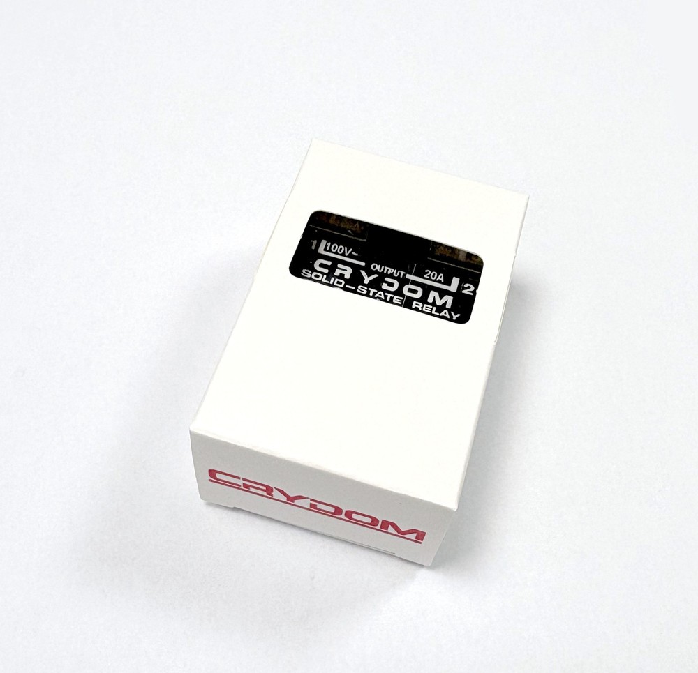 Crydom D1D20 DC OUTPUT PANEL MOUNT SOLID STATE RELAYS 20A 100 VDC NEW