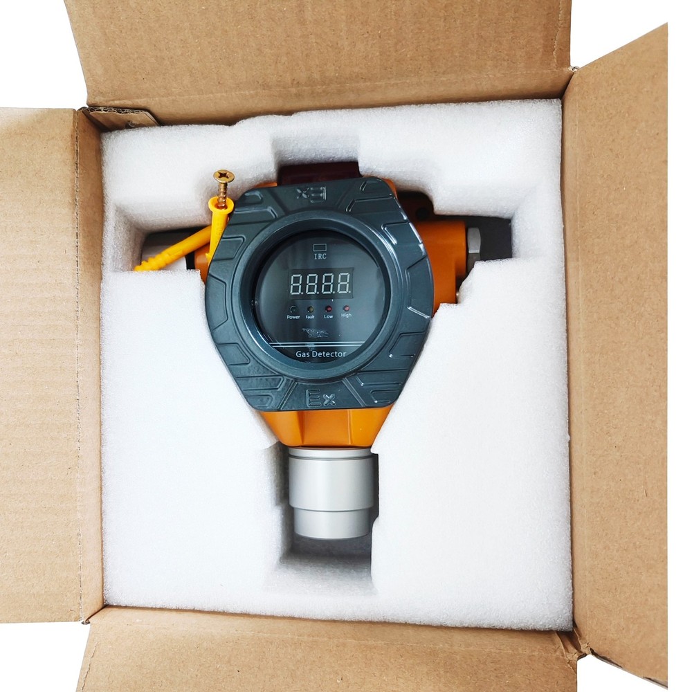 H2S Detector Fixed Hydrogen Sulfide Gas Detector with 0-100PPM Flame-proof Type