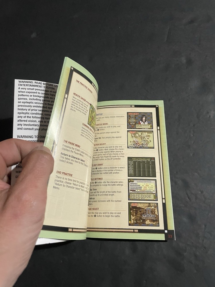 naruto ultimate ninja ps2 Manual only