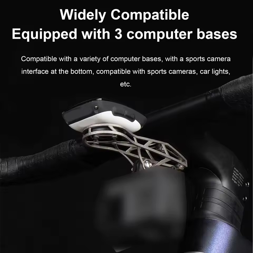 Bicycle Computer Mount 3D Printing Titanium Handlebar Extension Holder For Gamin