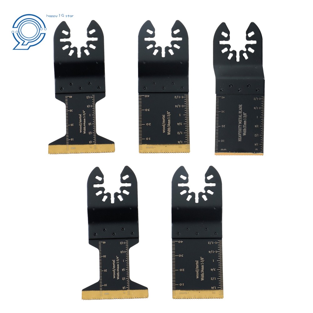 Titanium & Carbide Multitool Blades Kit 23 PCS Oscillating Multitool Blades