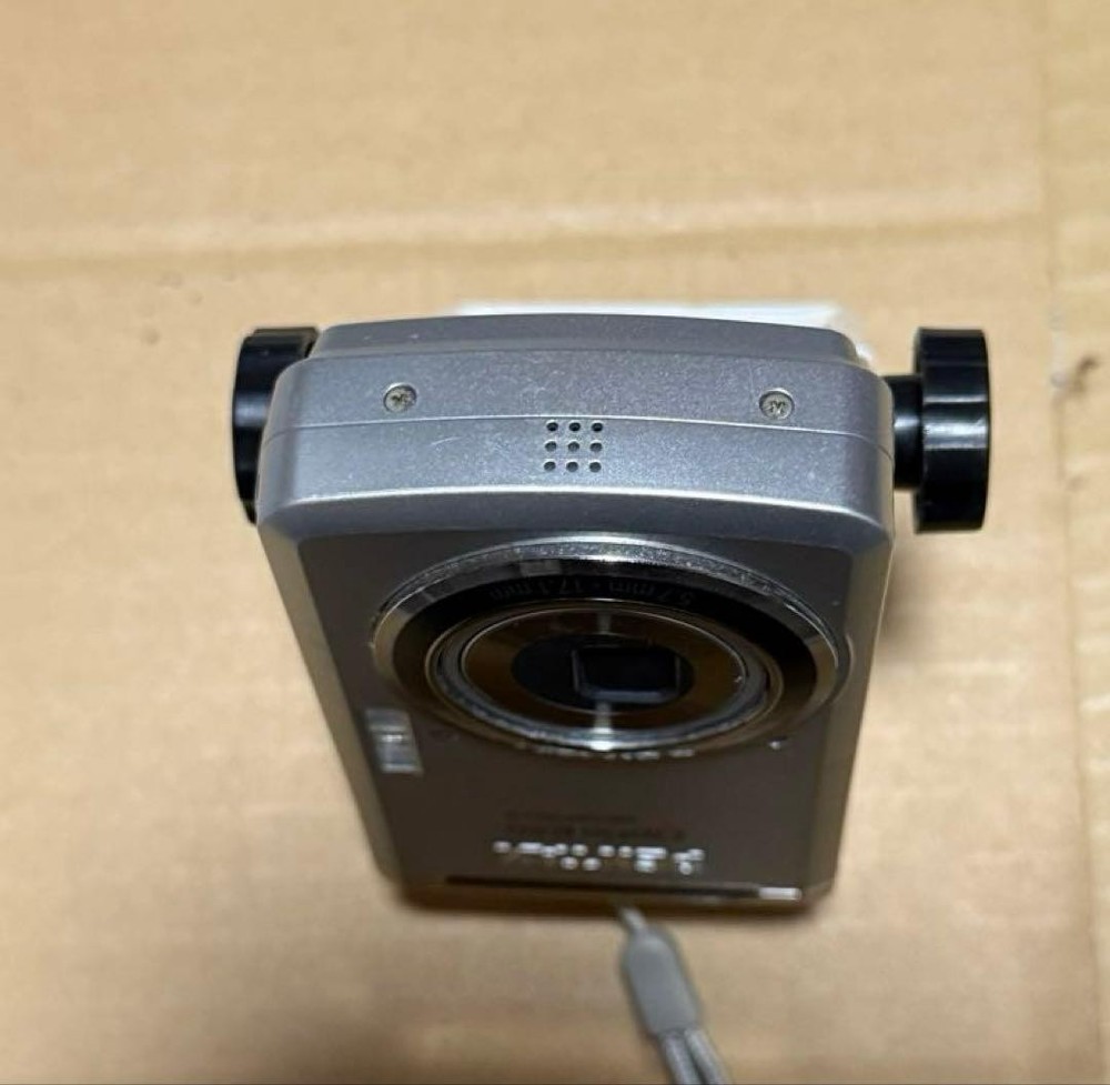 PENTAX Optio E60 Silver Compact Digital Camera Working Used Japan
