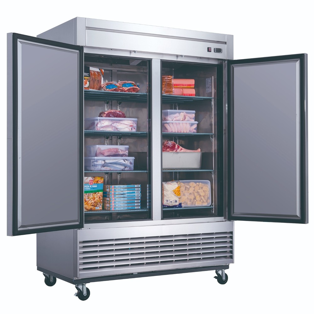 DUKERS D55R, Bottom Mount 2-Door REFRIGERATOR