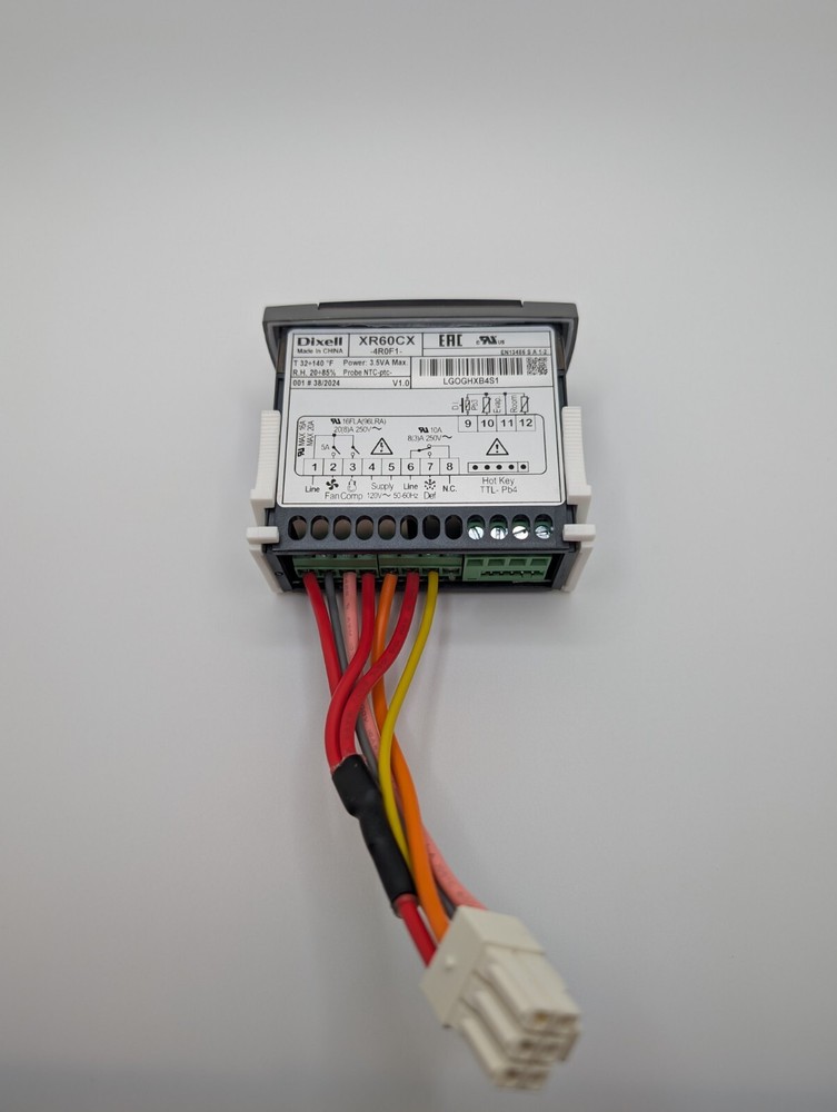 Dixell XR60CX-4R0F1 Electronic Digital Freezer Temp Controller with Sensors