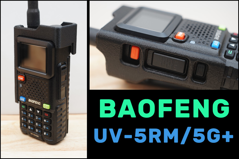 Exoskeleton Cage - Multiple Colors - Baofeng UV-5RM / UV-5G Plus - UV-5G+
