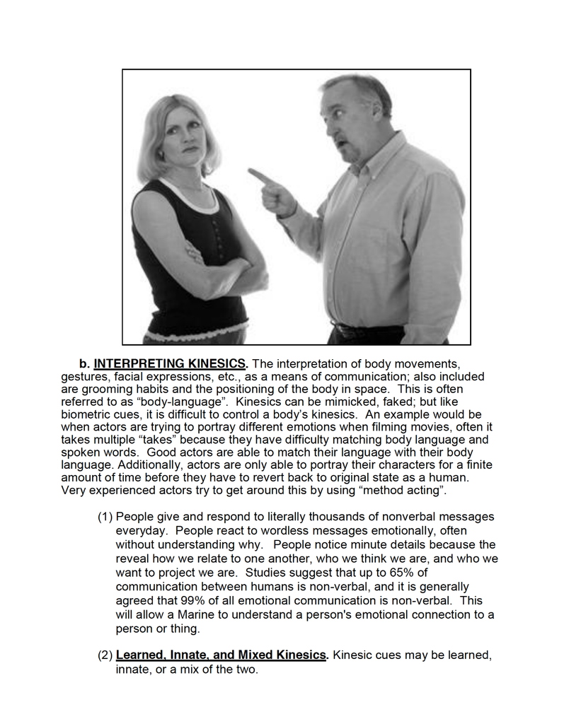 849 page USMC Combat Hunter Training Introduction And Fundamentals on Data CD