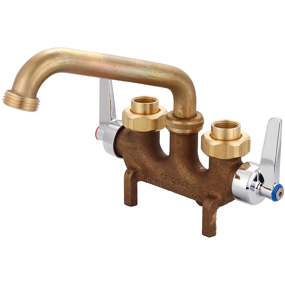Central Brass 0465-LE Two Handle Laundry Faucet - Brass