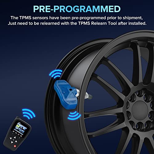 Programmed TPMS Sensor Compatible with 2004 Cadillac Escalade Chevy 15136883