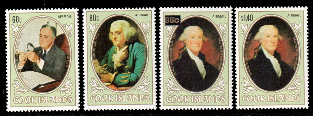 Cook Islands Scott C20-23 Mint Never Hinged Very Fine