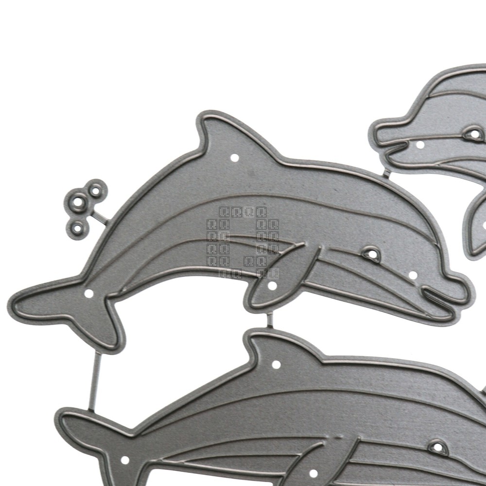 5-Piece Dolphins Metal Cutting Dies Set