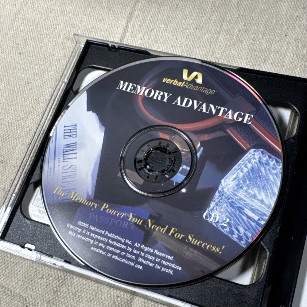 Memory Advantage by VA Verbal Advantage Success Edition 2 Audio CD Set