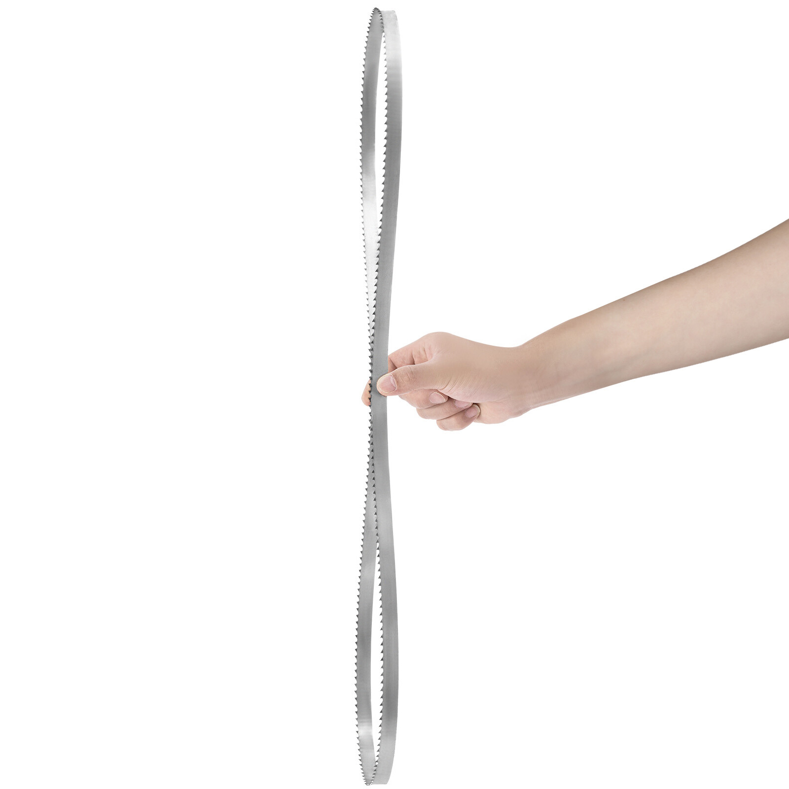 VEVOR Band Saw Blade for Cutting Meat Bone 65"x0.63"x0.02" Carbon Steel 5 PCS