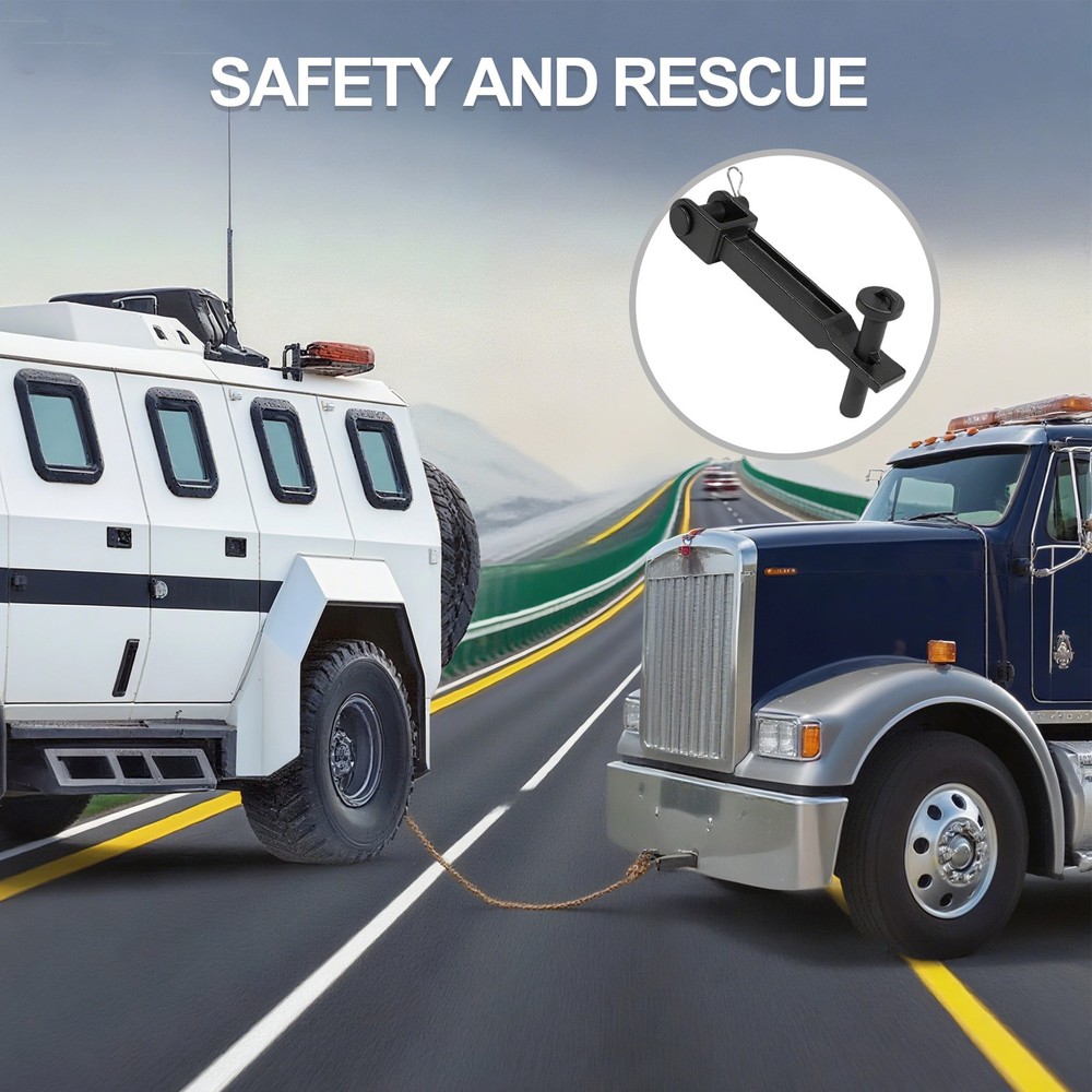 A20-6014 Single Tow Hook for Peterbilt / Kenworth with Pull Pin & Frame Pin