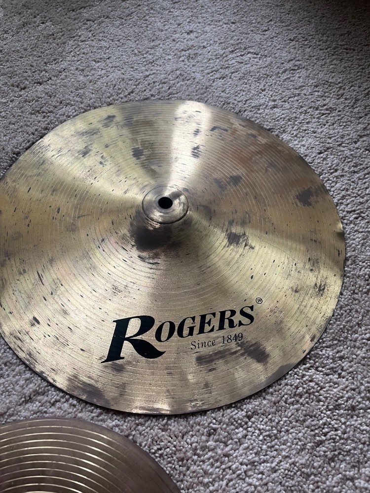 ROGERS Crash Cymbals ~ Set of 4 ~ will separate