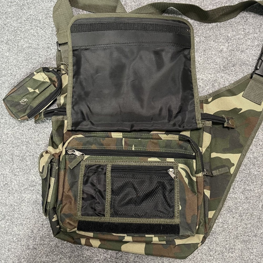 Compact Team Workmanship Camouflage Side Shoulder Bag With Multiple Pockets