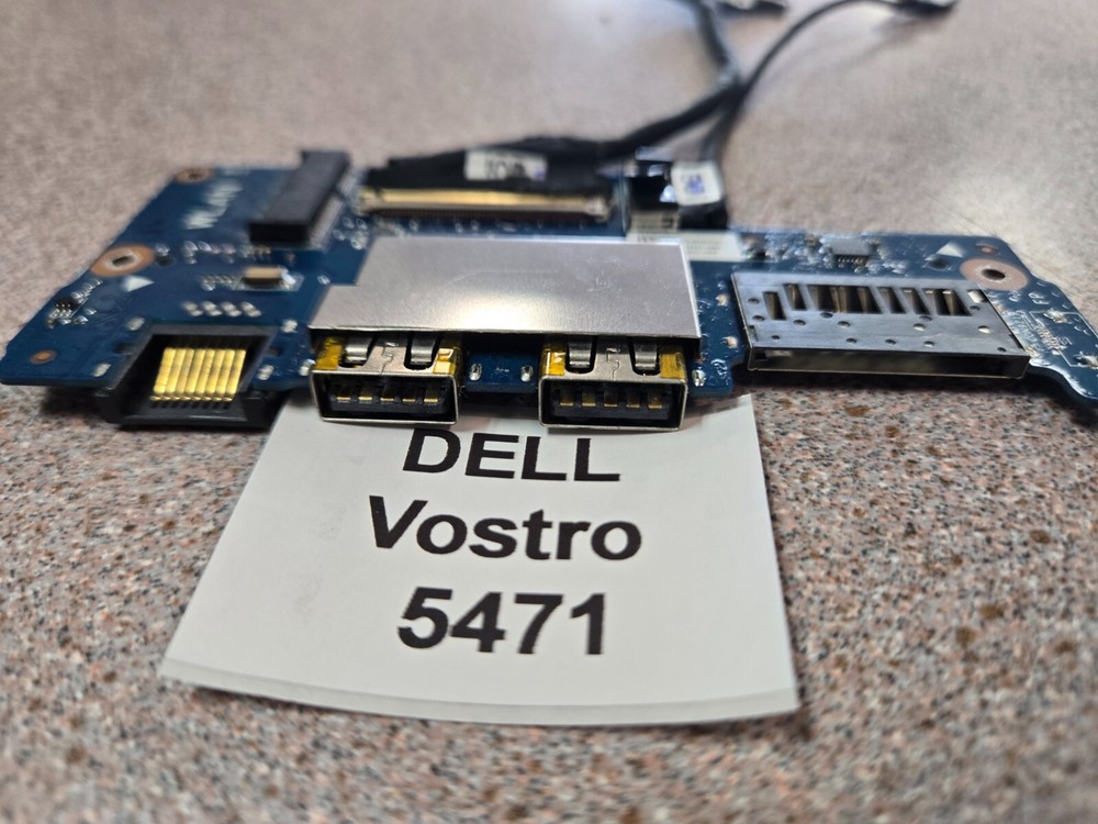 Genuine Dell Vostro 5471 Power Button USB SD Card Reader IO Circuit Board