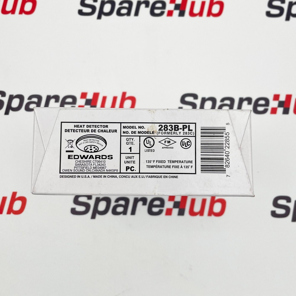 EDWARDS 283B-PL 135° Fixed Temperature HEAT DETECTOR