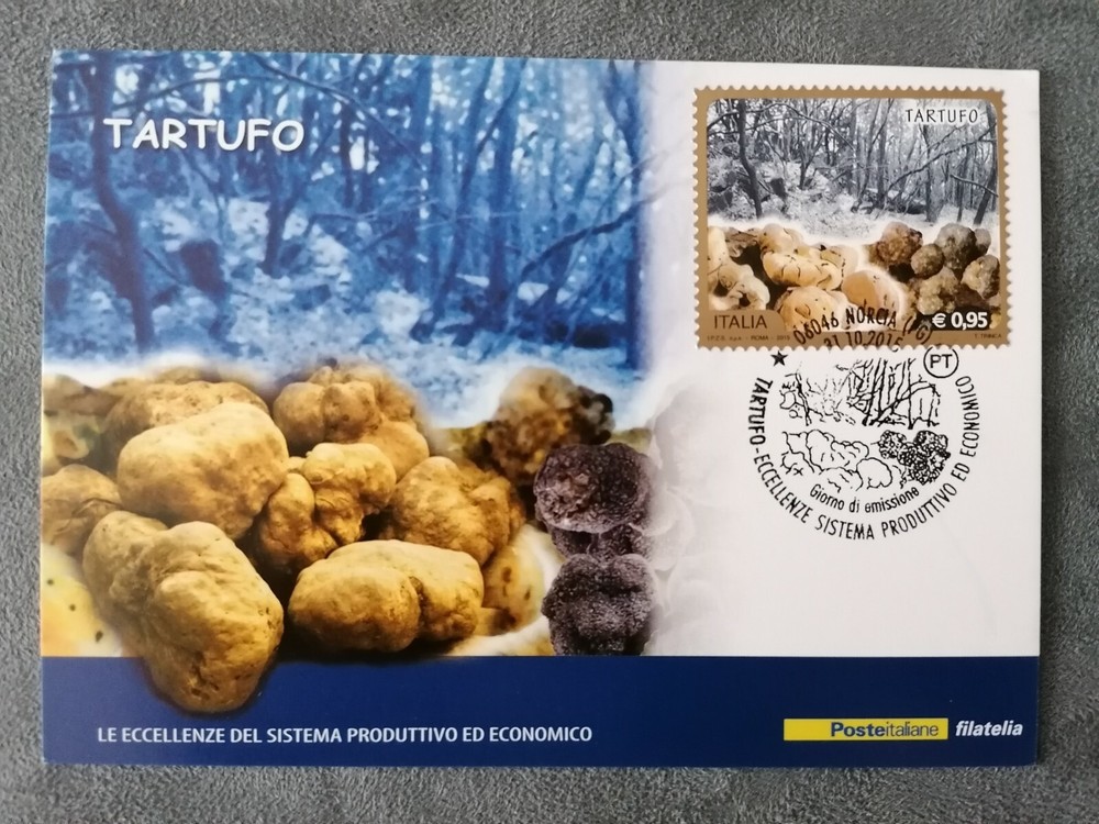 REPUBLIC POSTCARD FDC TRUFFLE 2015