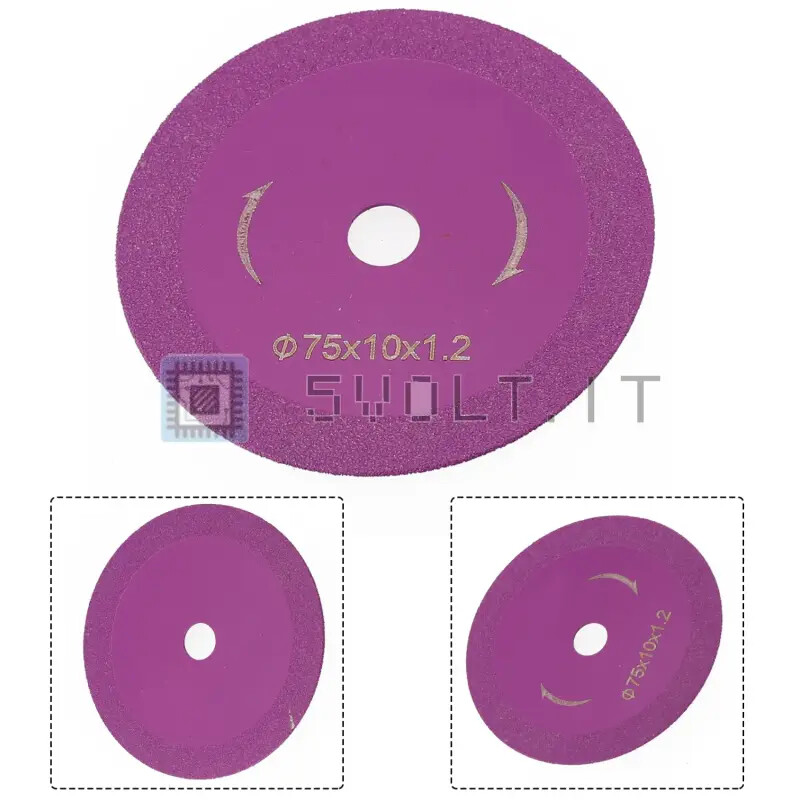 75mm Diamond Cutting Disc for Marble Ceramic Glass