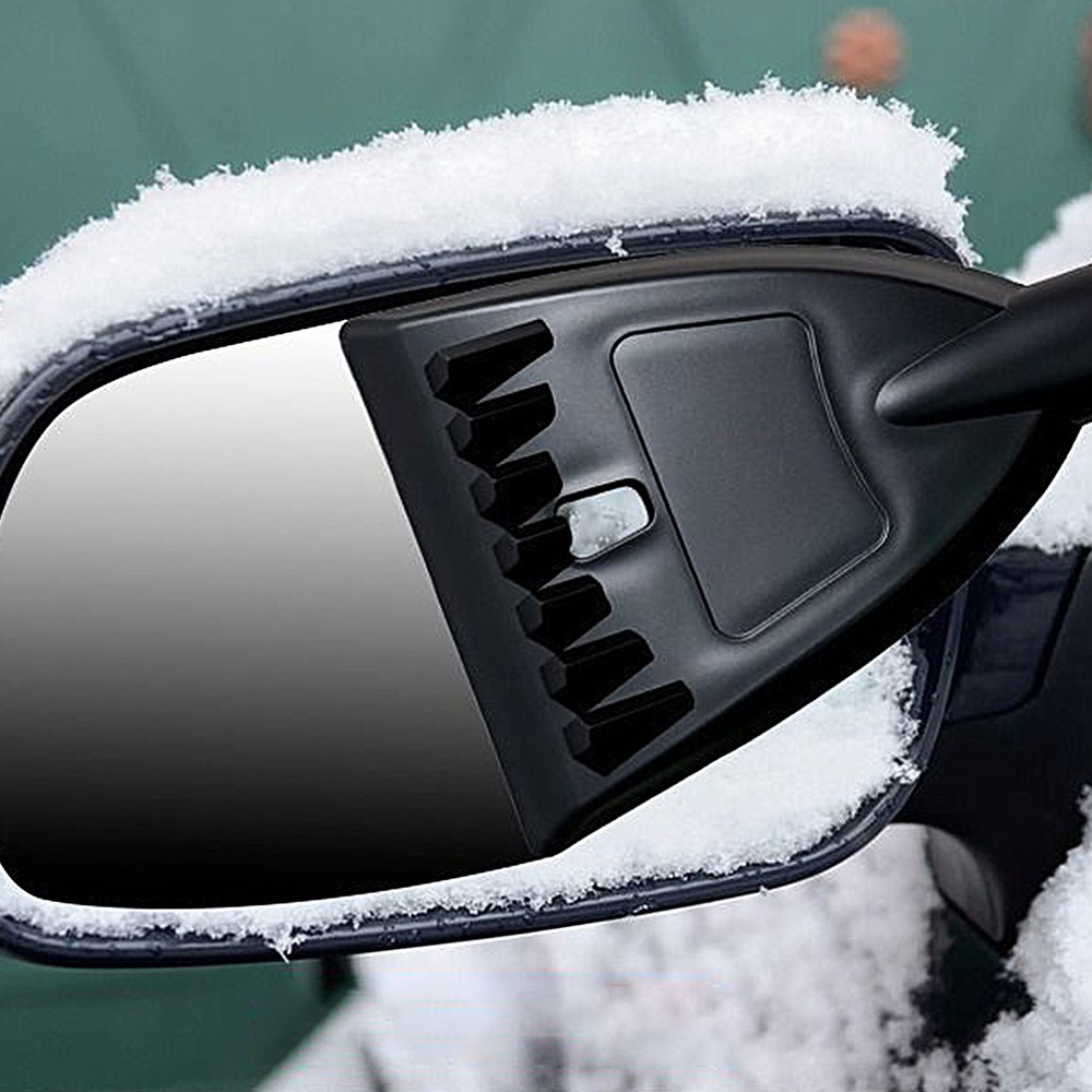 Ice Scraper Portable Ergonomic Auto Supplies With Silicone Handle
