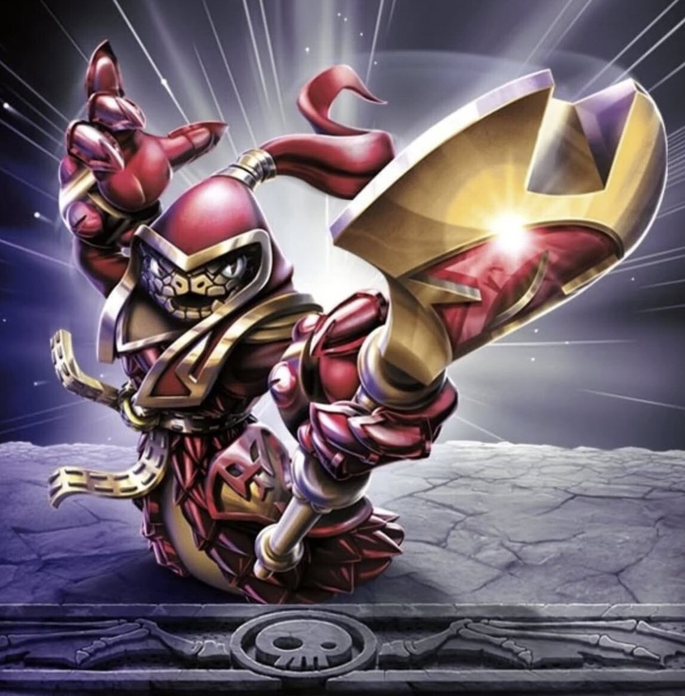 Skylanders Imaginators Legendary Pit Boss NFC Card