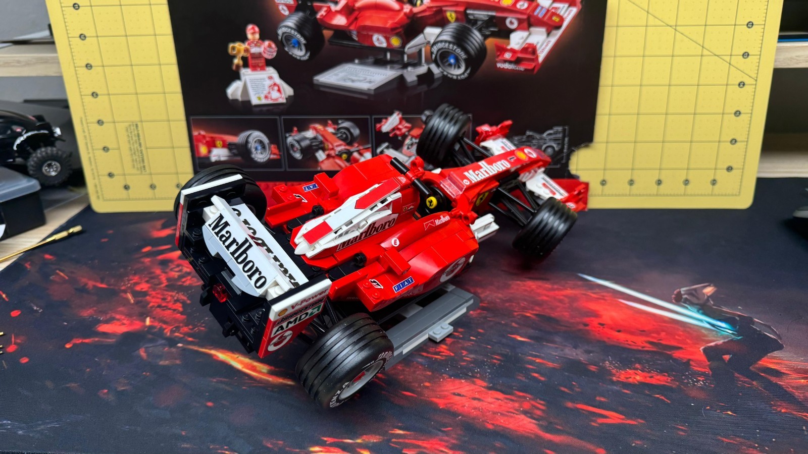 Alternative Sticker Pack Lego Ferrari F2004 Schumacher / Barrichello model 11375