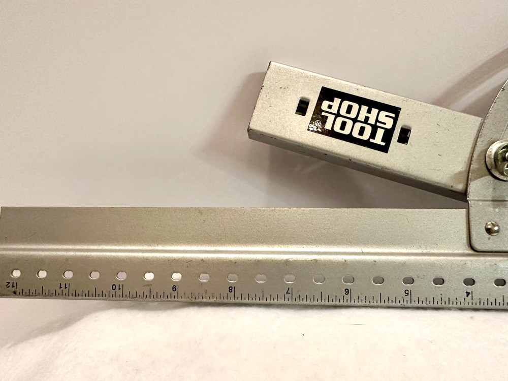 Tool Shop Metal Protractor