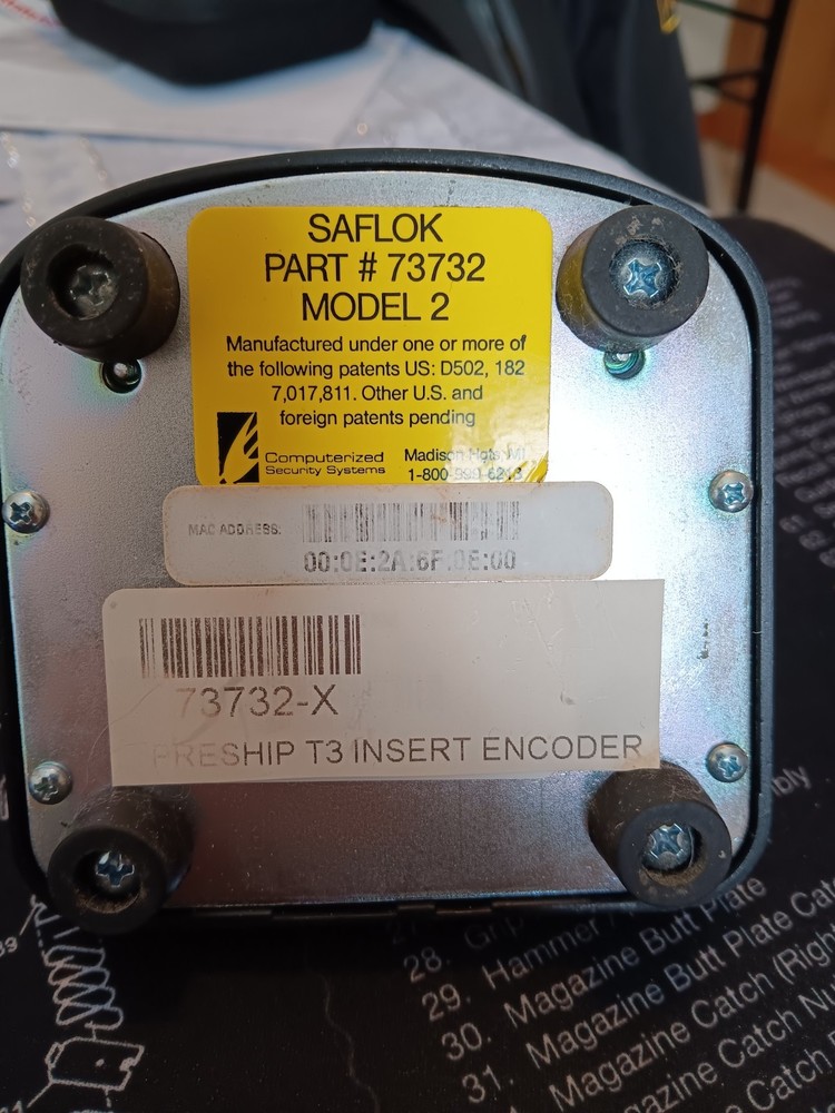Saflok Encoder Part # 73732 With Power Brick